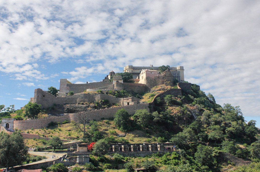 The Great wall of Kumbhalgarh