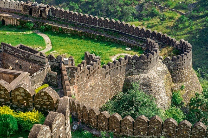 The Great wall of Kumbhalgarh