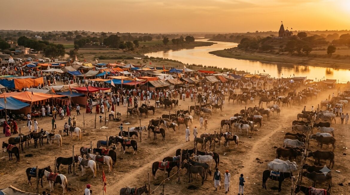 Sonepur Mela Bihar Asia largest cattle fair Harihar Kshetra